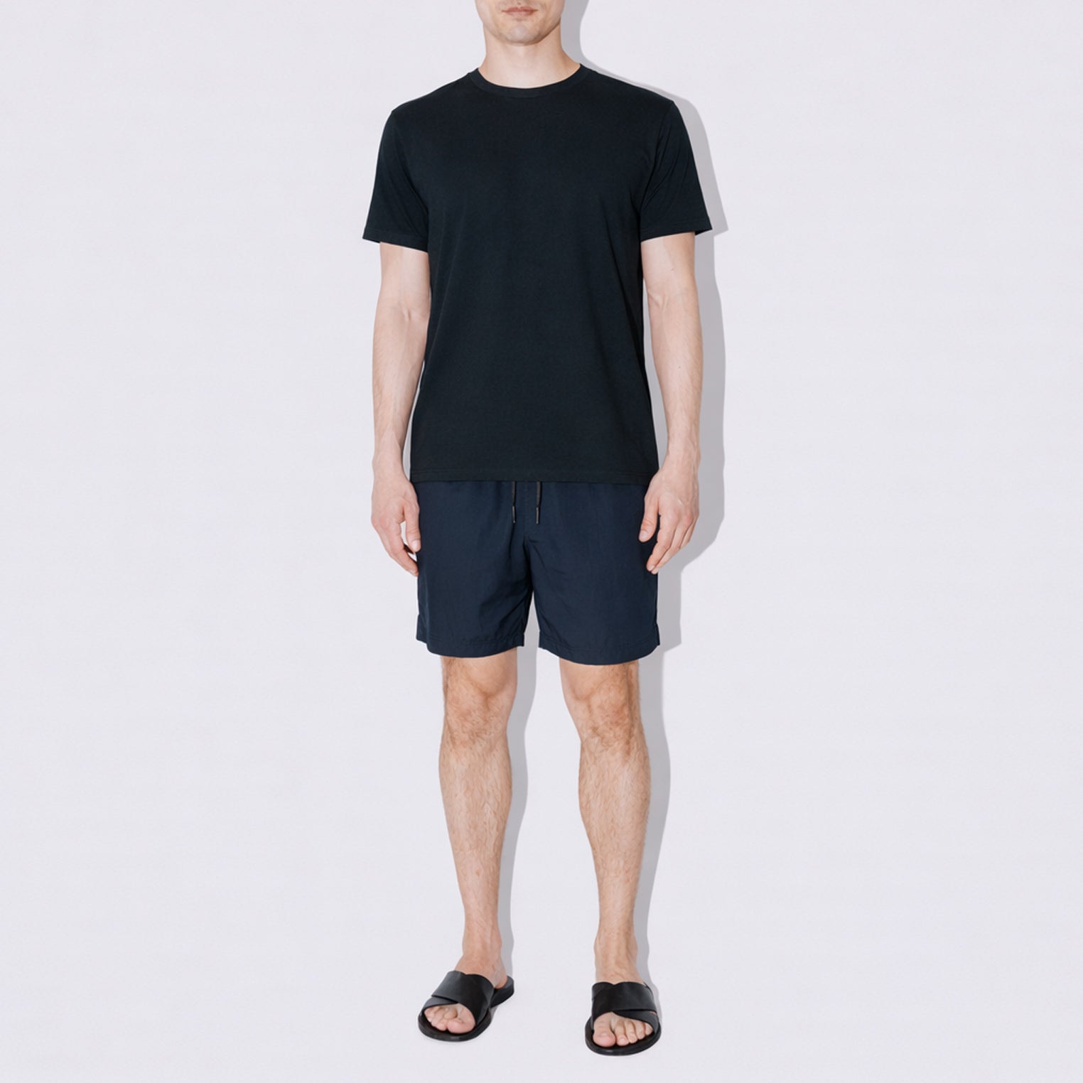 Dark Navy Classic Swim Shorts | Neat - TRUE TRIBE