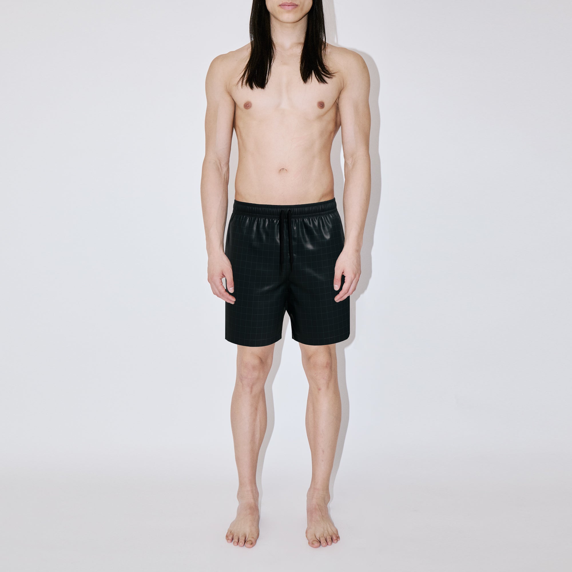 NoirGrid Classic Swim Shorts