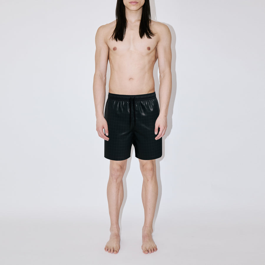 NoirGrid Classic Swim Shorts