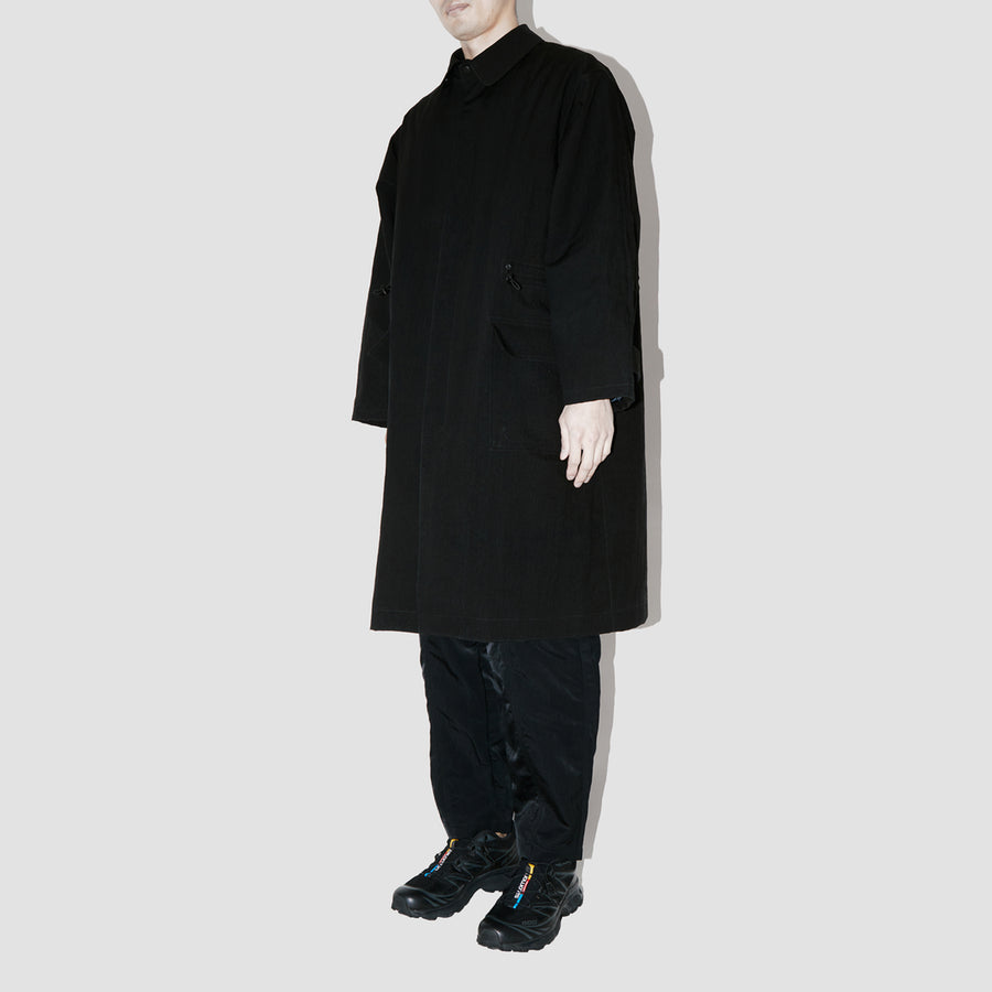 HeavyProtect Black Trench Coat
