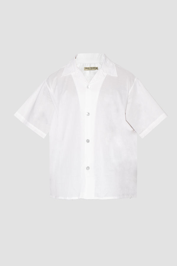 Essence WHITE RESORT SHIRT