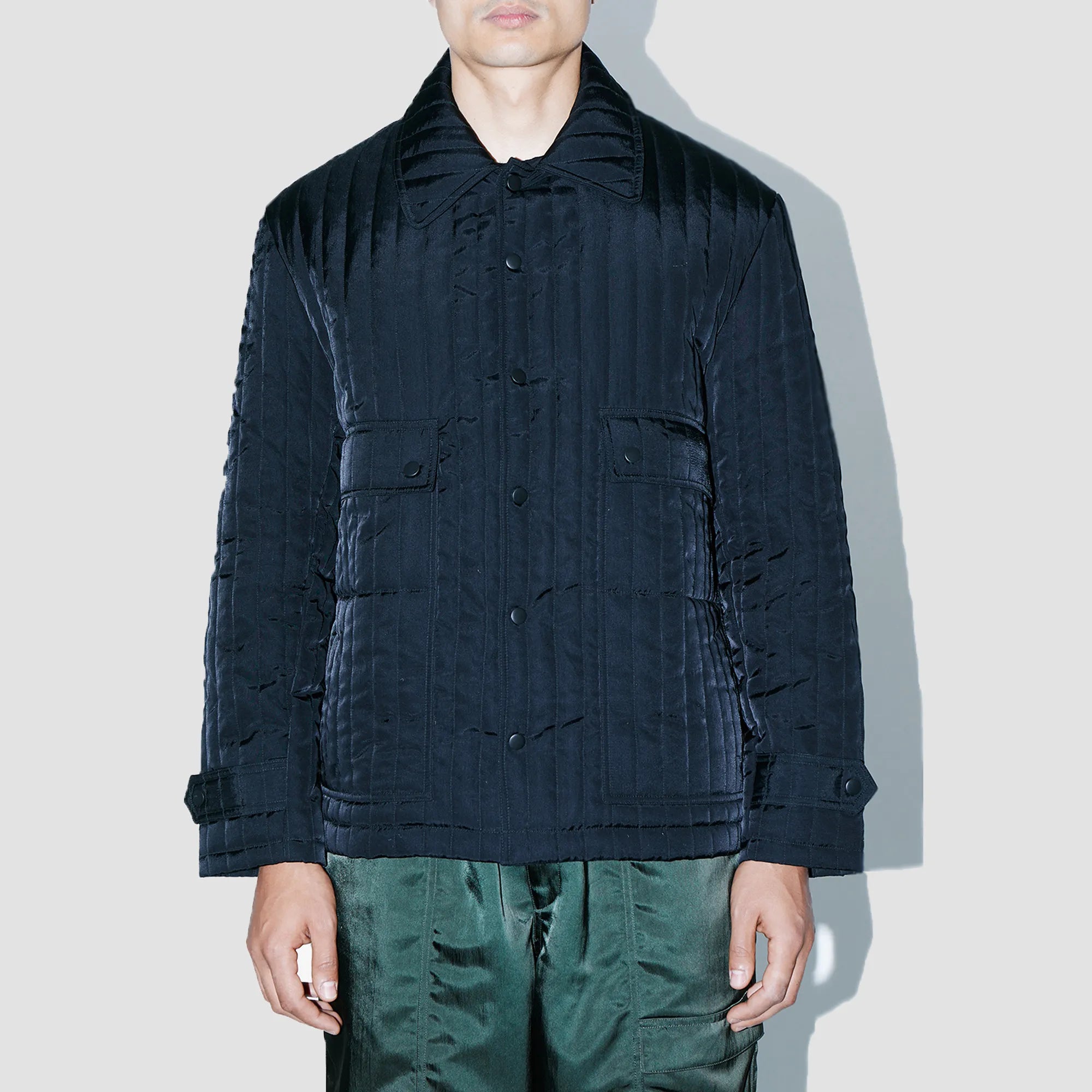 HeavyProtect Black Quilted Jacket