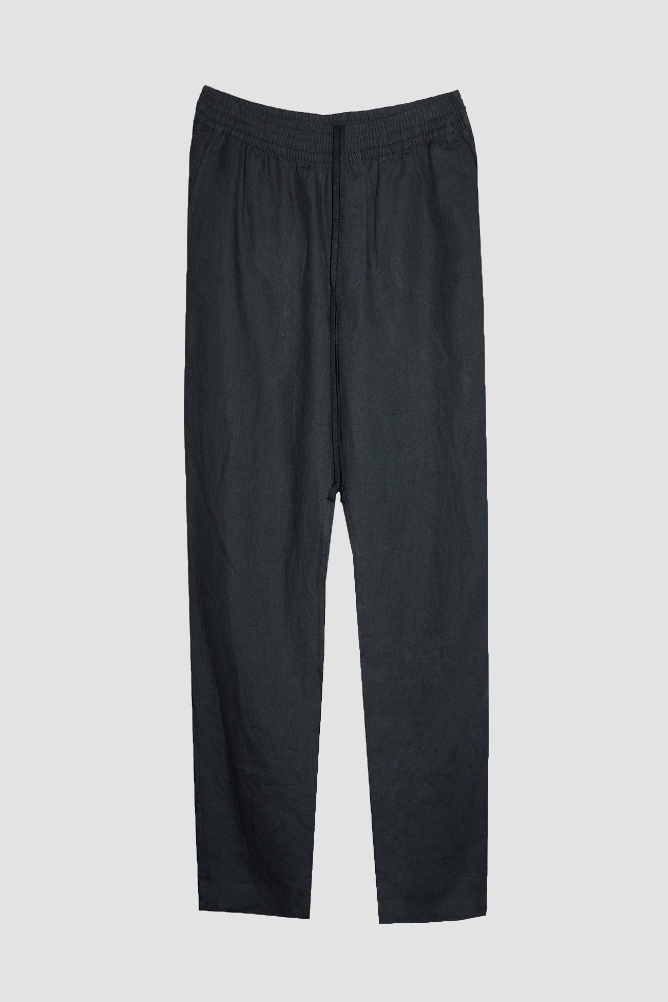 TerraFibre BLACK LINEN CLASSIC PANTS