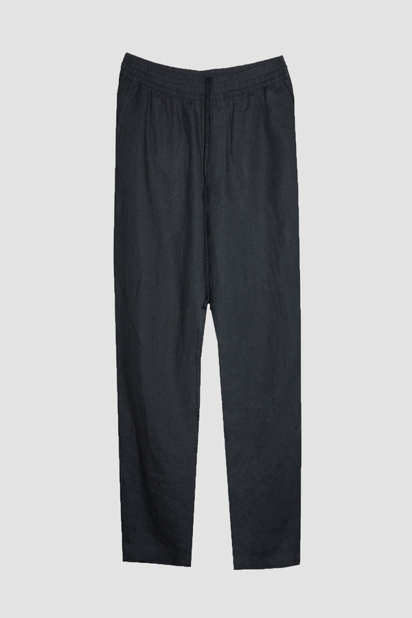 TerraLinen BLACK CLASSIC PANTS