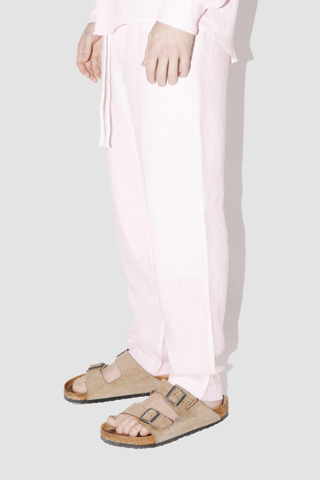 TerraFibre PINK LINEN CLASSIC PANTS