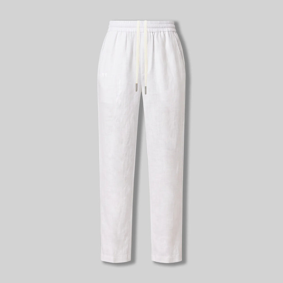 TerraLinen White Classic Pants