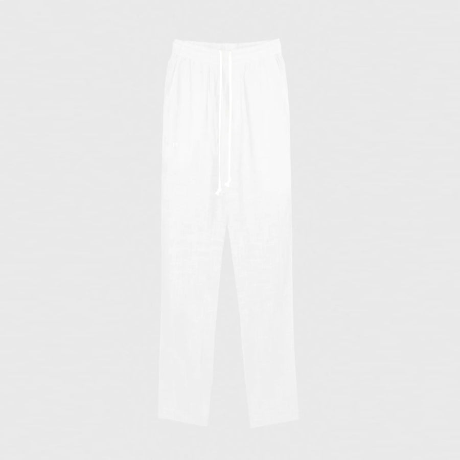 TerraLinen White Classic Pants