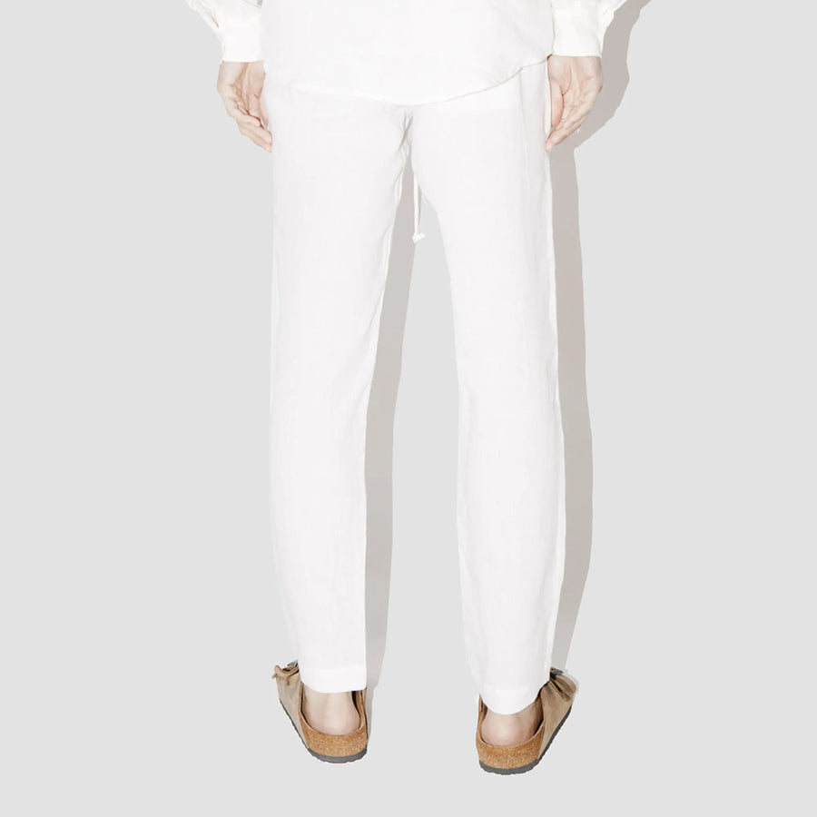 TerraLinen White Classic Pants