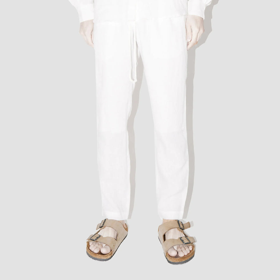 TerraLinen White Classic Pants