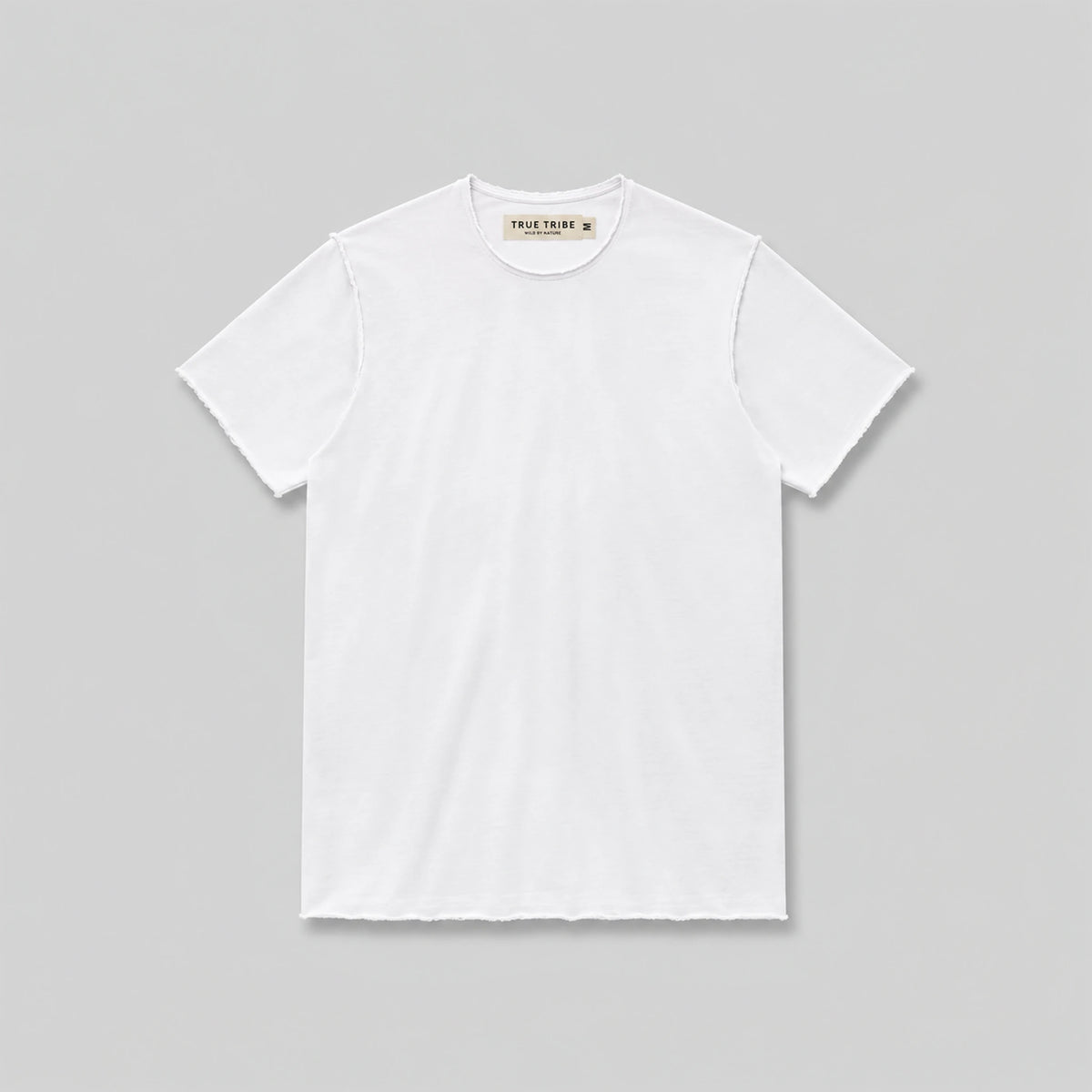 ShoreCotton White Raw Edges T-Shirt