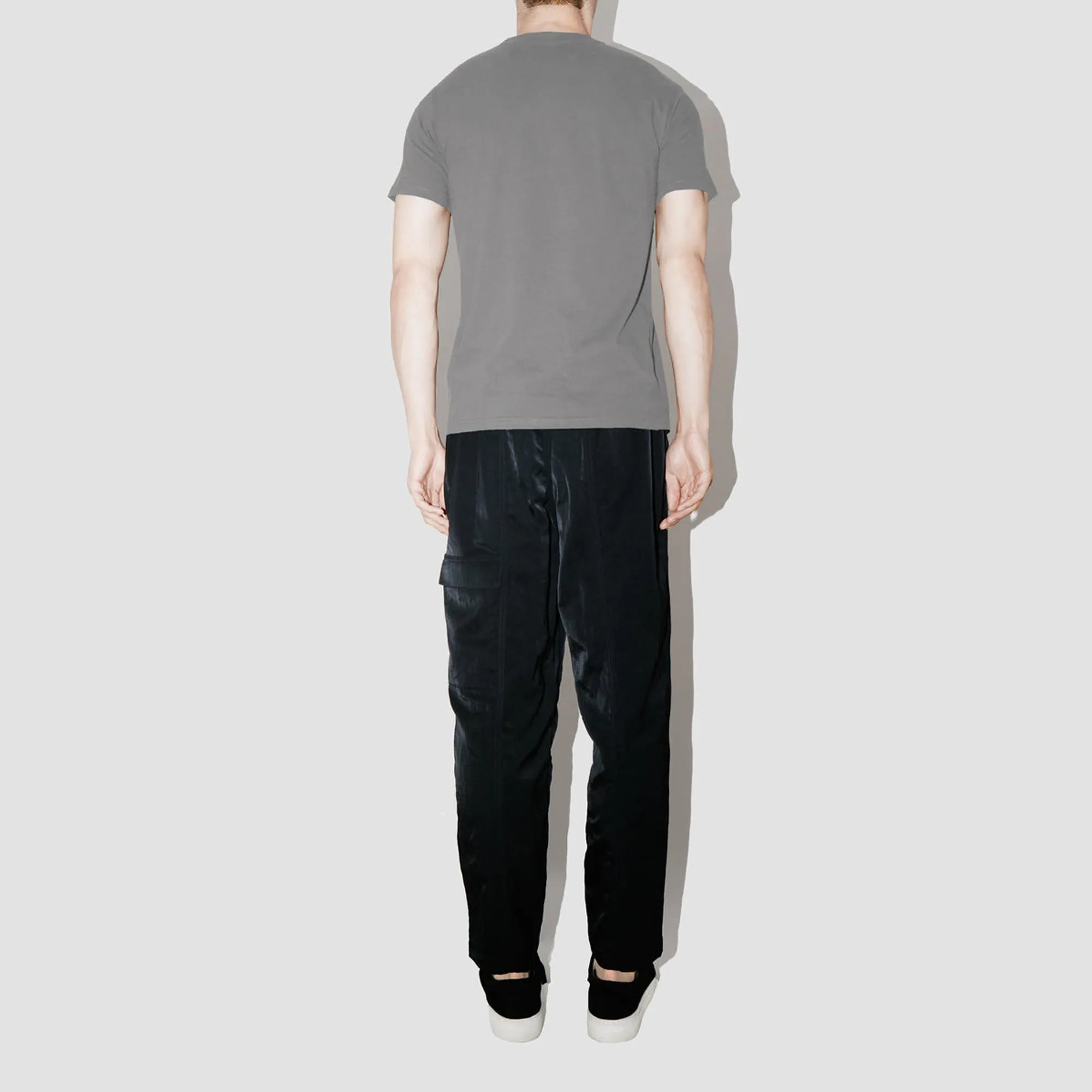 Combed Taupe Raw Edges Oversized T-Shirt