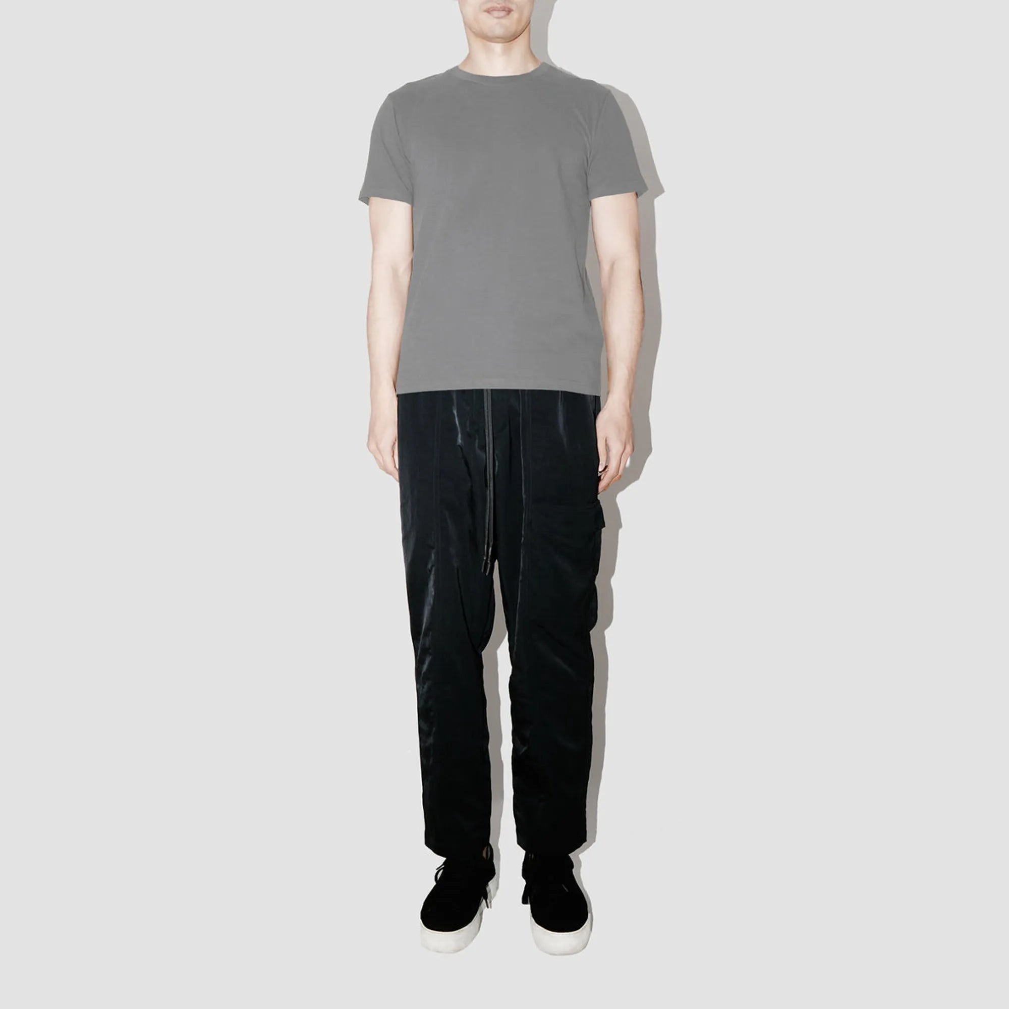 Combed Taupe Raw Edges Oversized T-Shirt