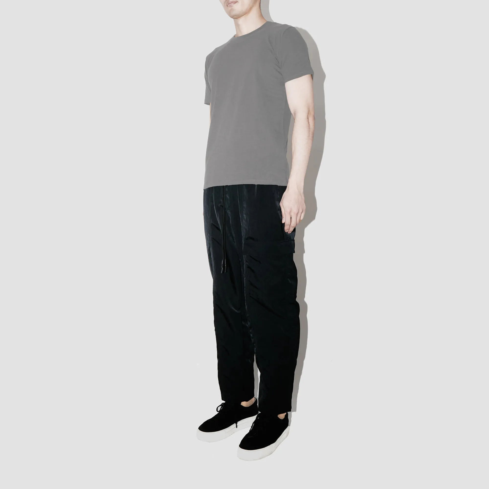Combed Taupe Raw Edges Oversized T-Shirt