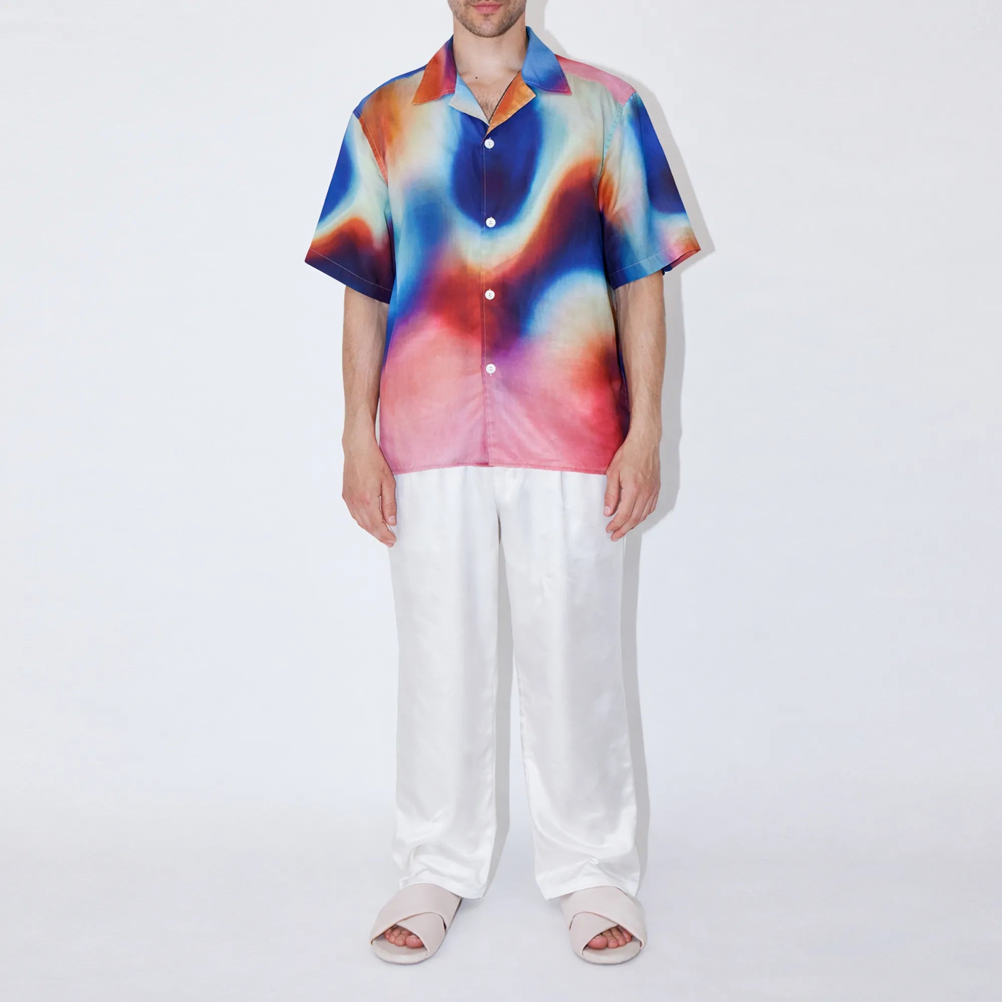 GizaFine Fusion Satin Resort Shirt
