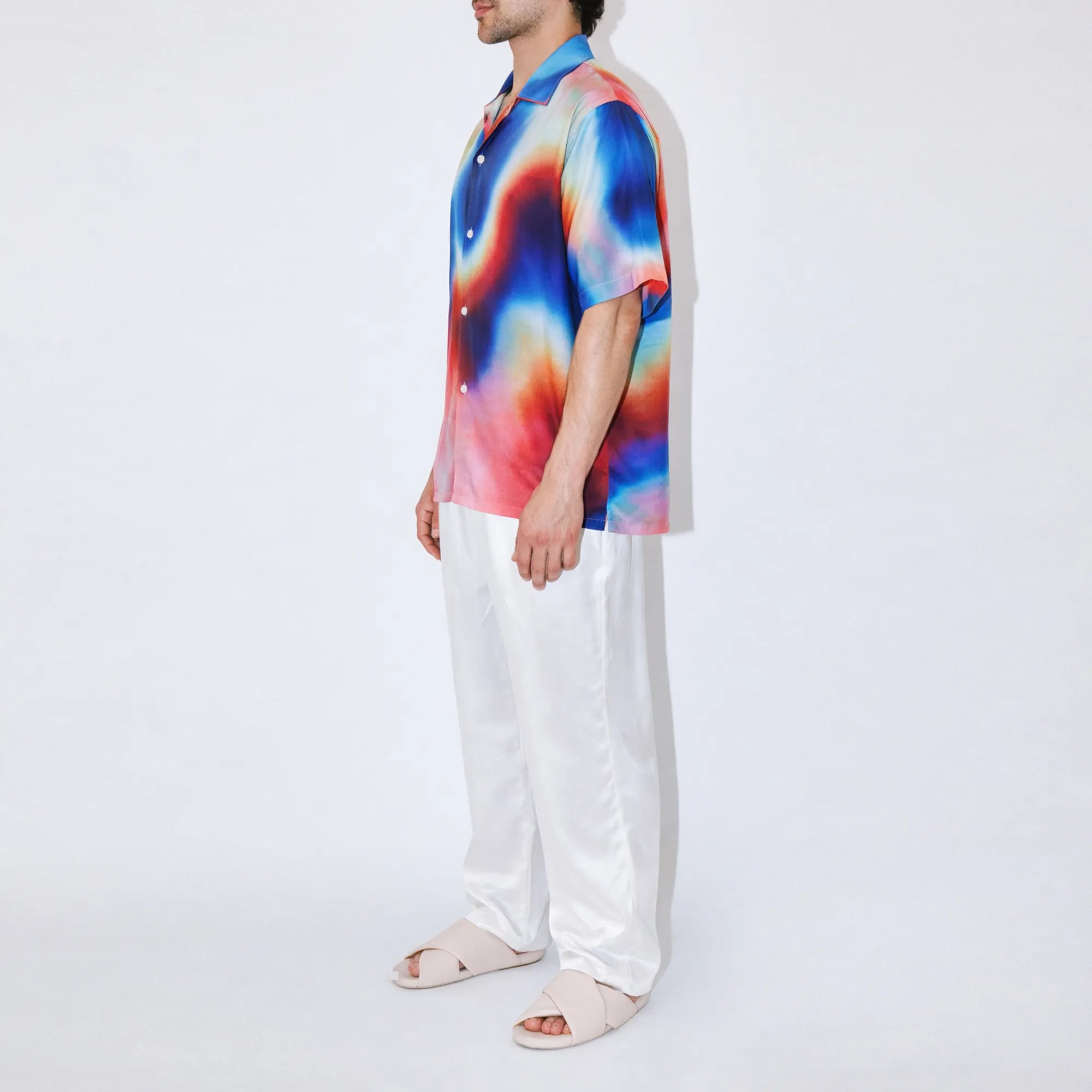 GizaFine Fusion Satin Resort Shirt