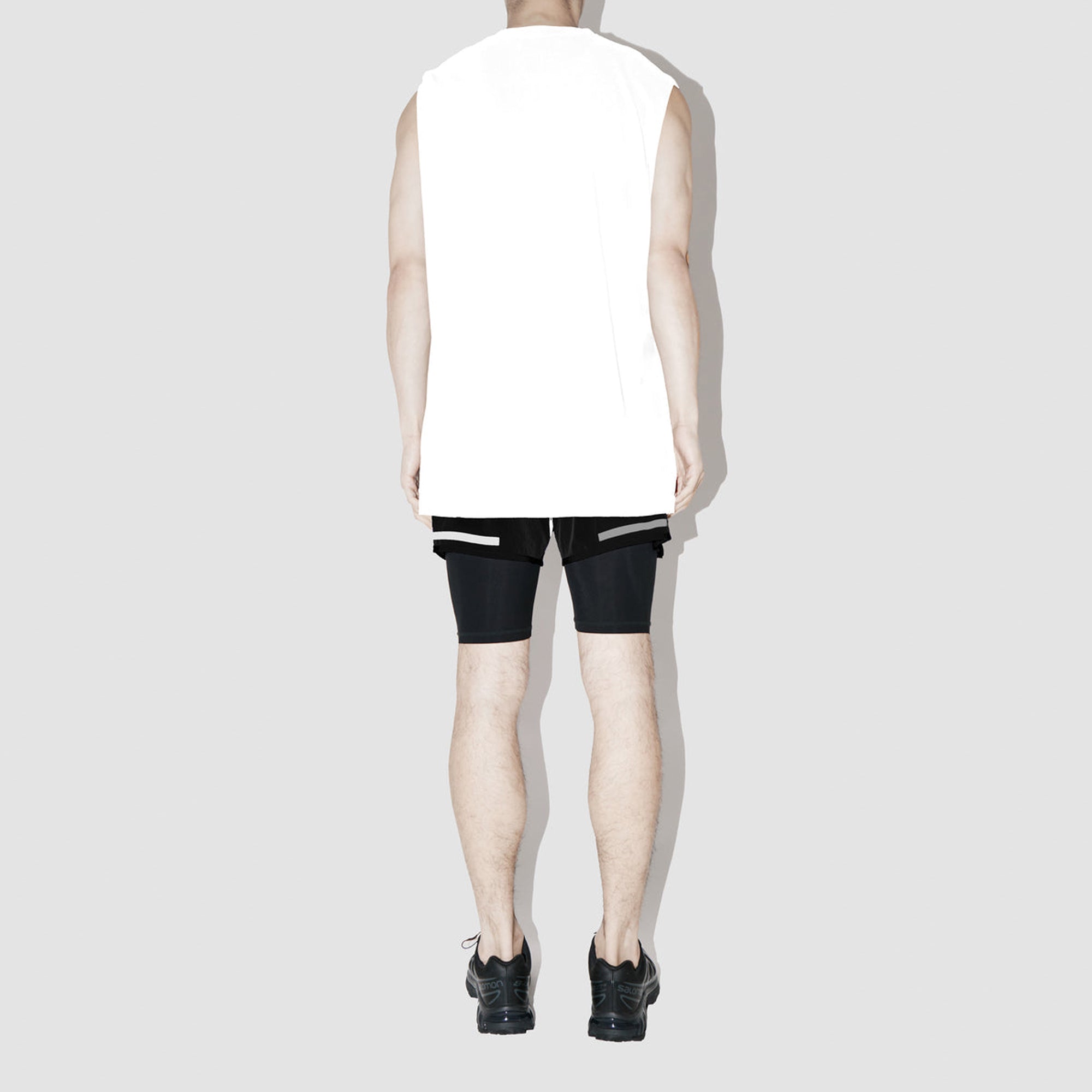 ElevaPima White Sleeveless T-Shirt