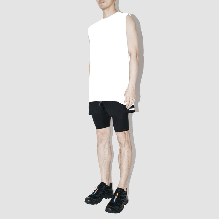 ElevaPima White Sleeveless T-Shirt
