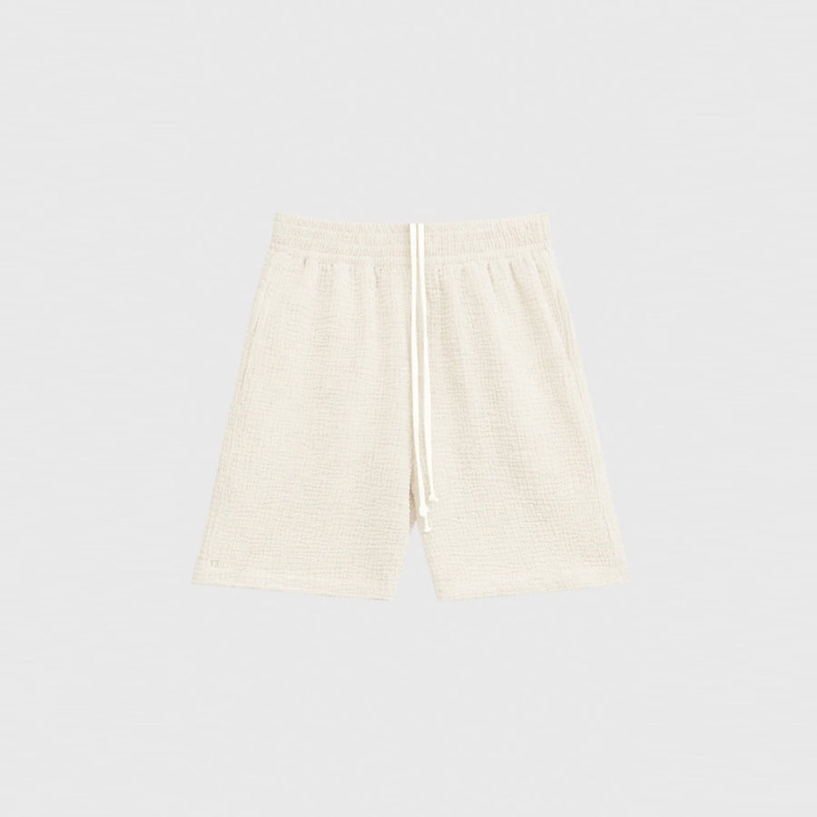 AngelWeave Ivory Gauze Lounge Shorts