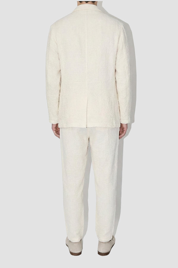 AngelWeave Ivory Gauze Light Suit Jacket