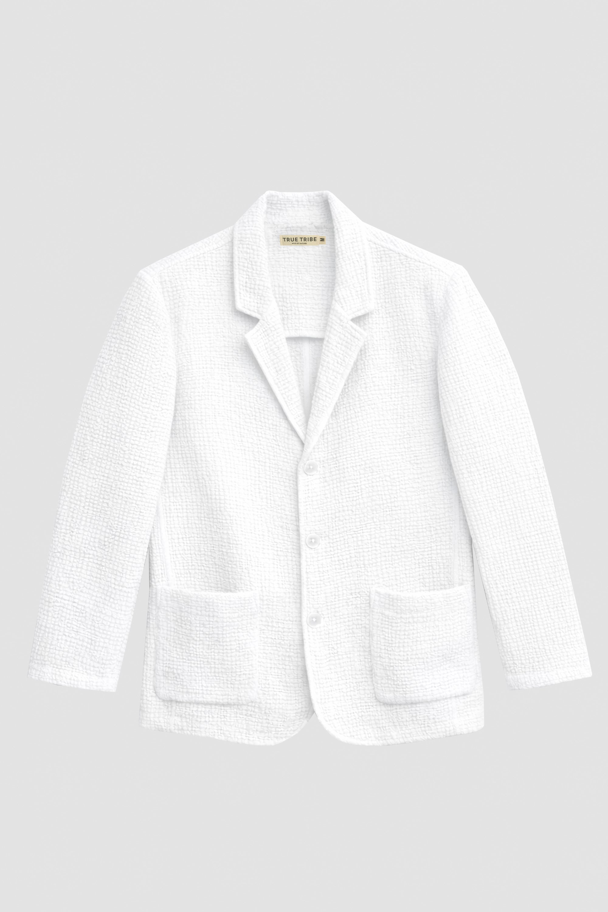 AngelWeave White Gauze Light Suit Jacket