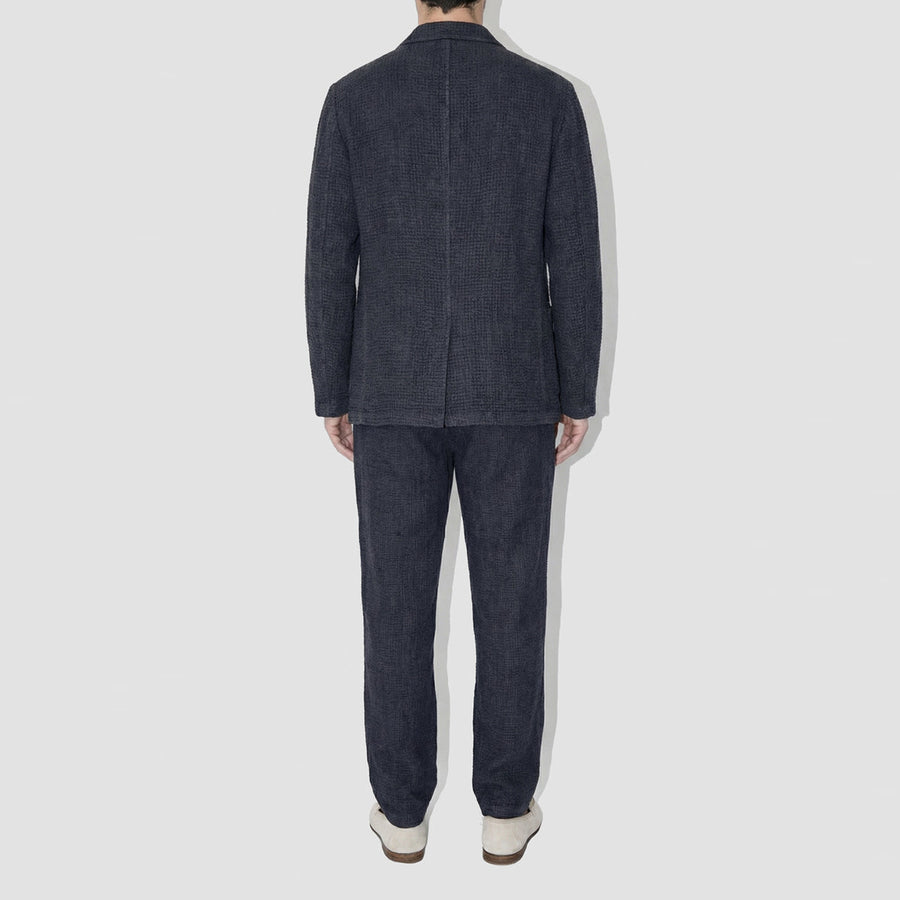 AngelWeave Dark Navy Gauze Light Suit Jacket