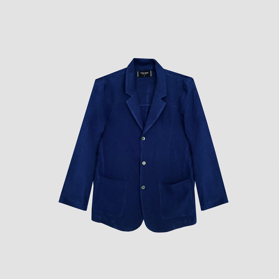 TerraLinen Indigo Light Suit Jacket