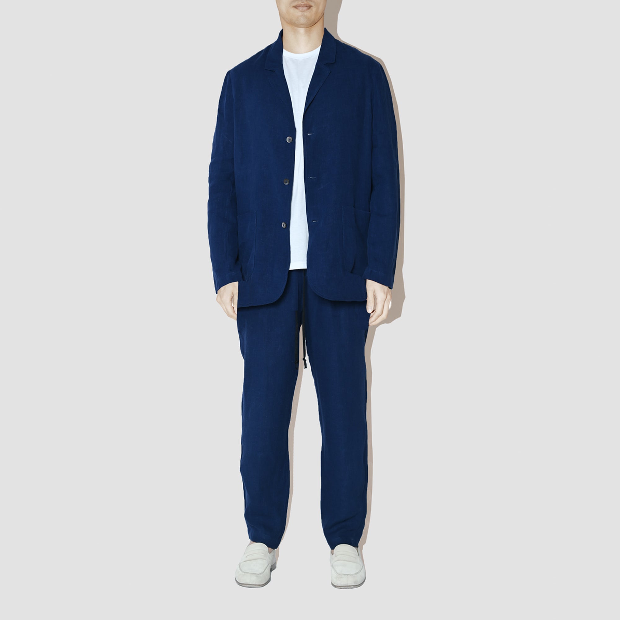 TerraLinen Indigo Light Suit Jacket