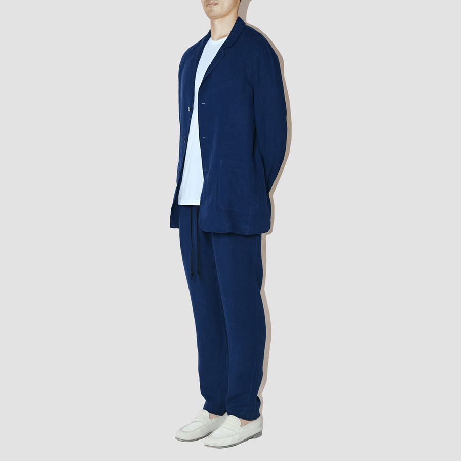 TerraLinen Indigo Light Suit Jacket