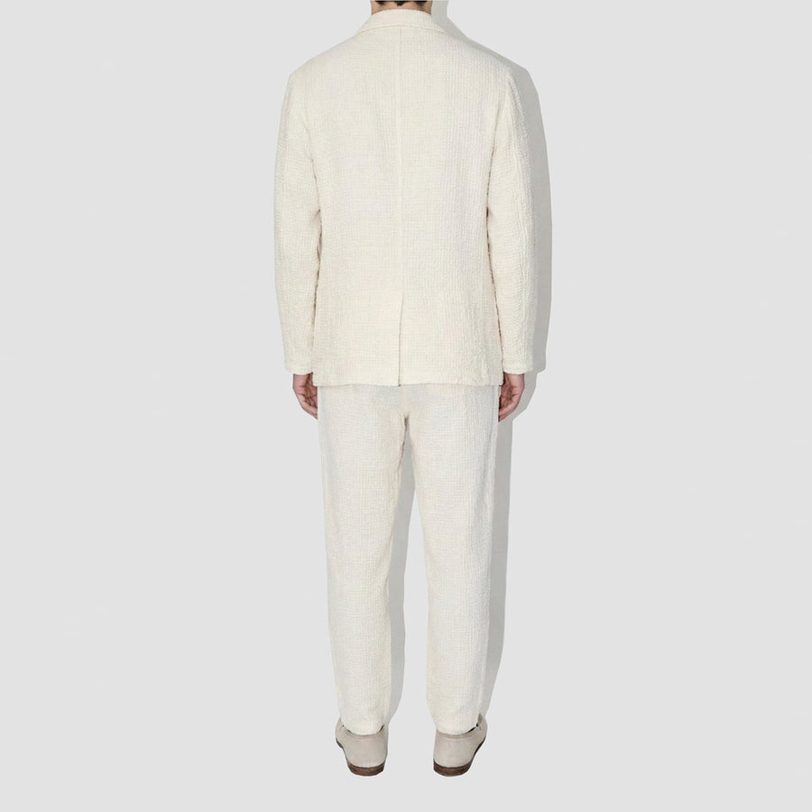 AngelWeave Ivory Gauze Light Suit Jacket