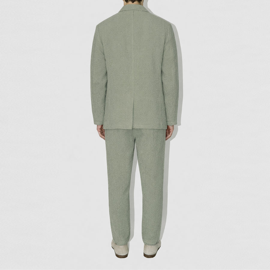 AngelWeave Khaki Gauze Light Suit Jacket