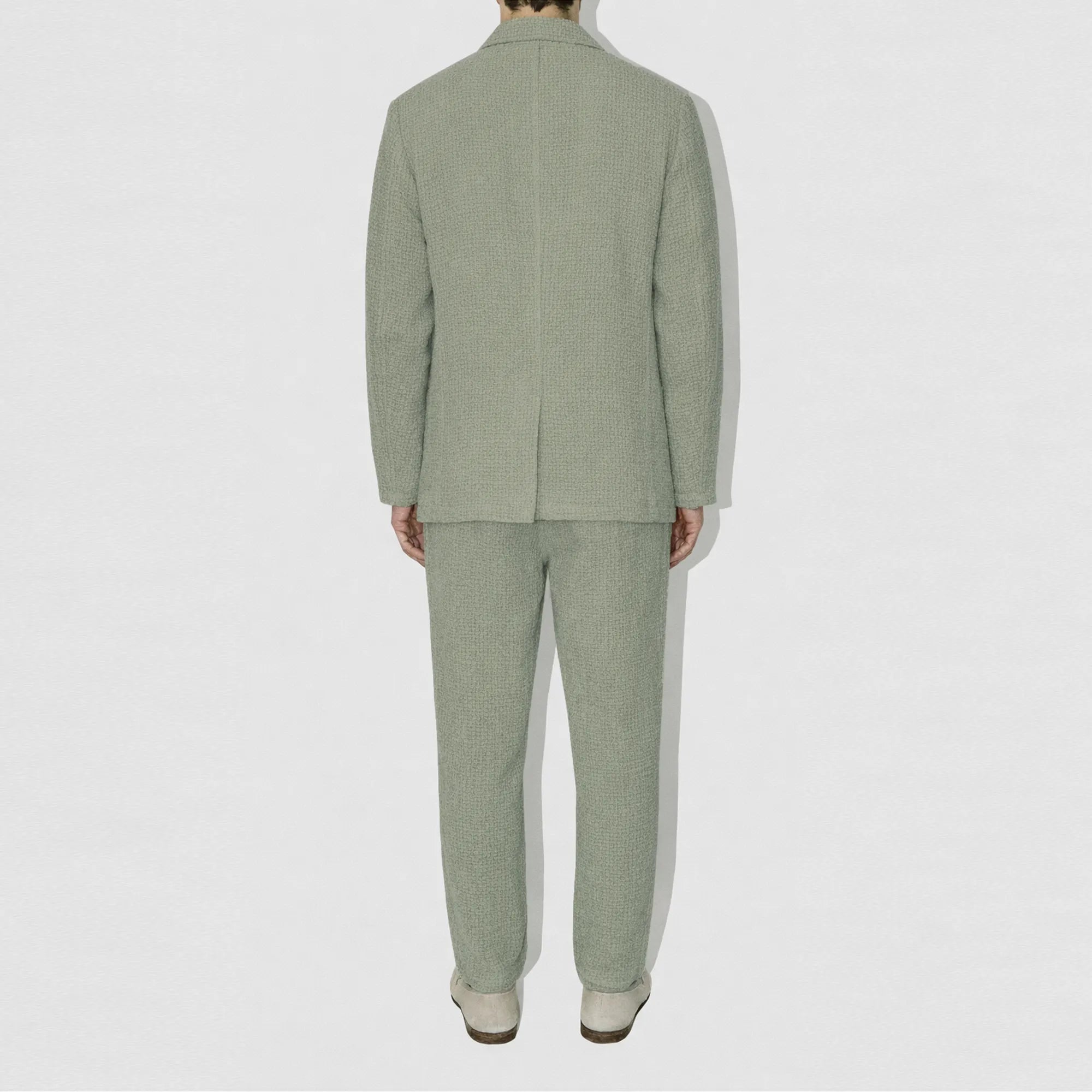 AngelWeave Khaki Gauze Light Suit Jacket
