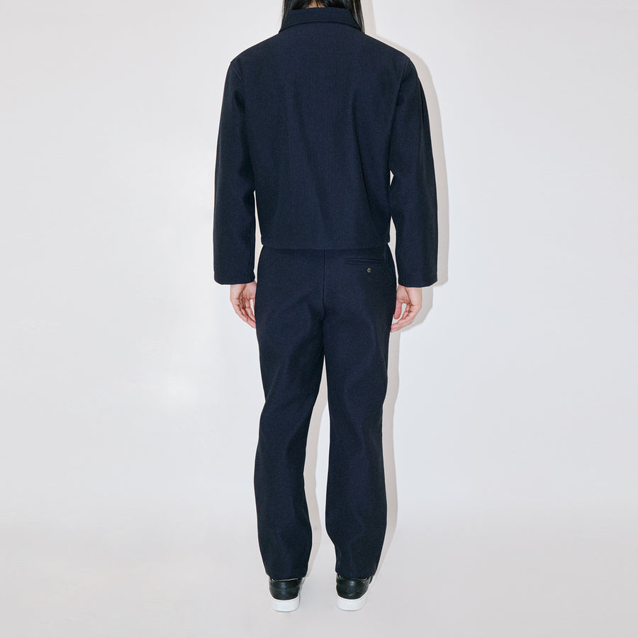PipeShell Navy Zip Overshirt