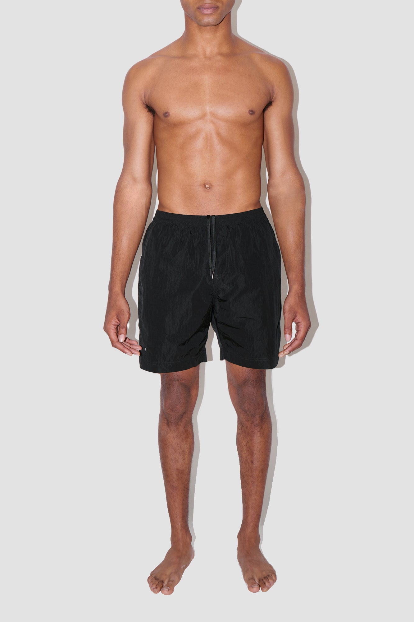 Jet Black CLASSIC SWIM SHORTS