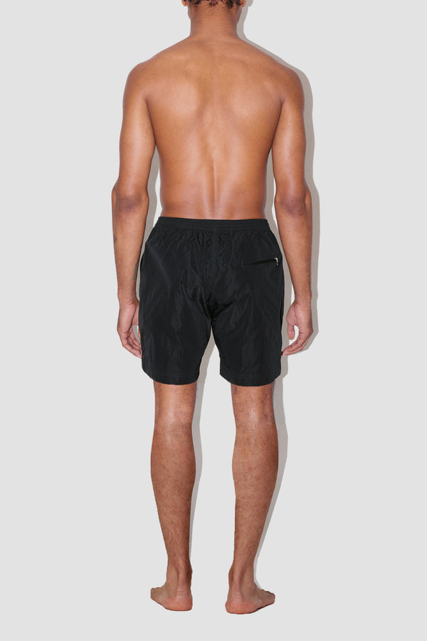 Jet Black CLASSIC SWIM SHORTS