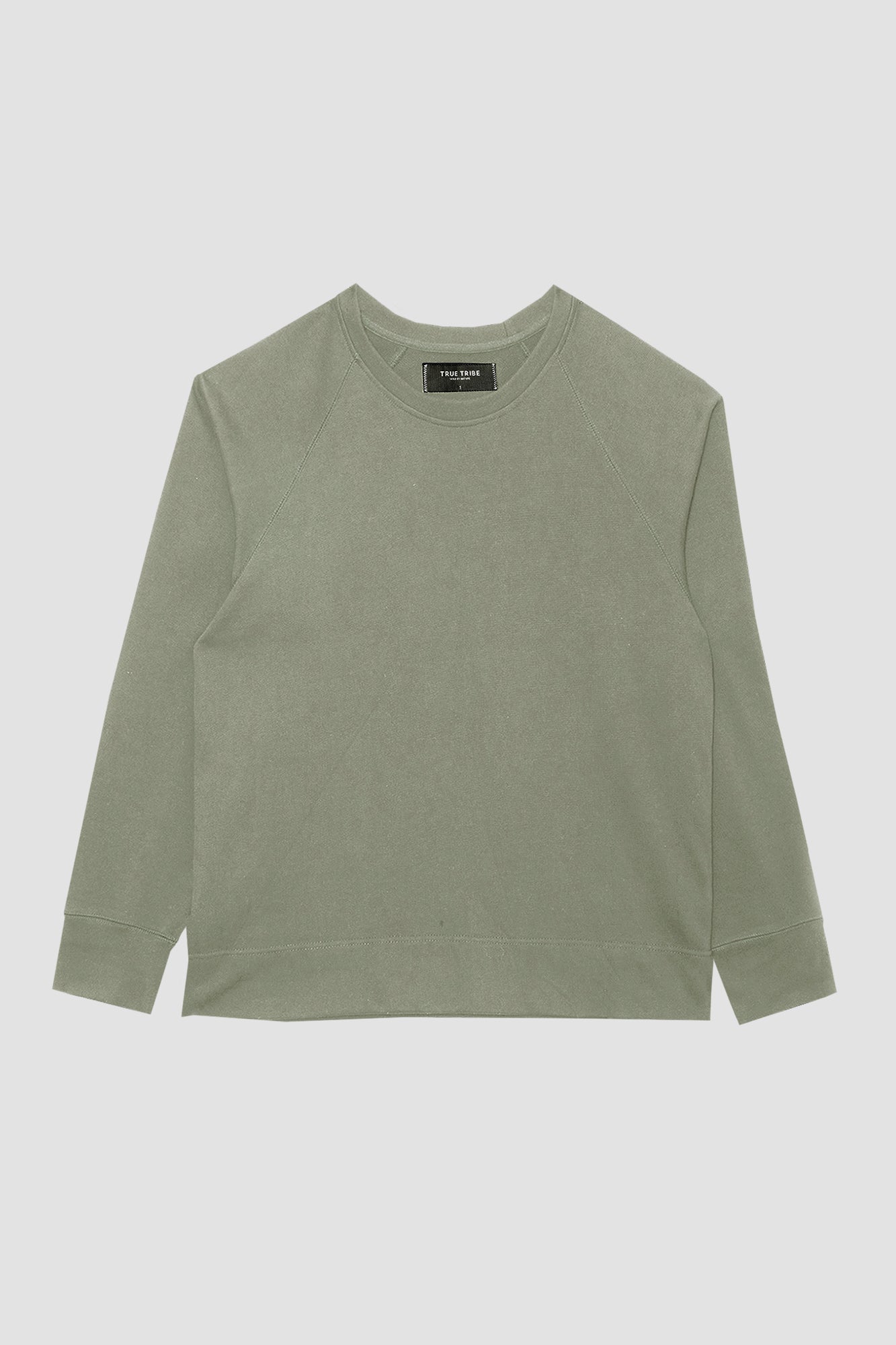 Heavyweight Endura KHAKI FLEECE OVERSIZED SWEATER