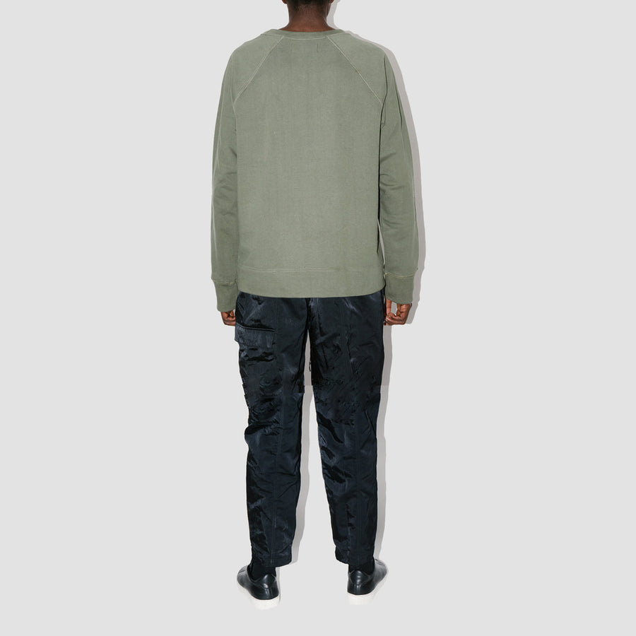 Heavyweight Endura Khaki Fleece Oversized Sweater