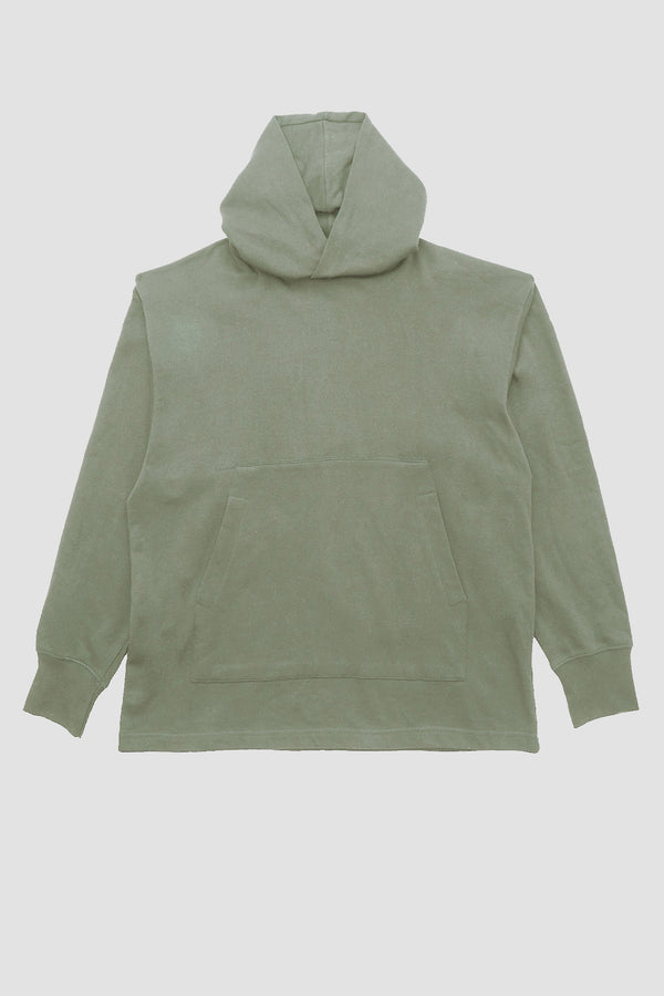 Heavyweight Endura KHAKI FLEECE OVERSIZED HOODIE