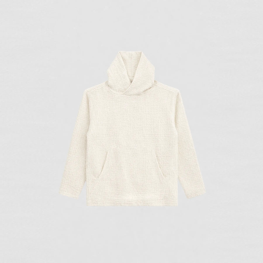 AngelWeave Ivory Gauze Hoodie
