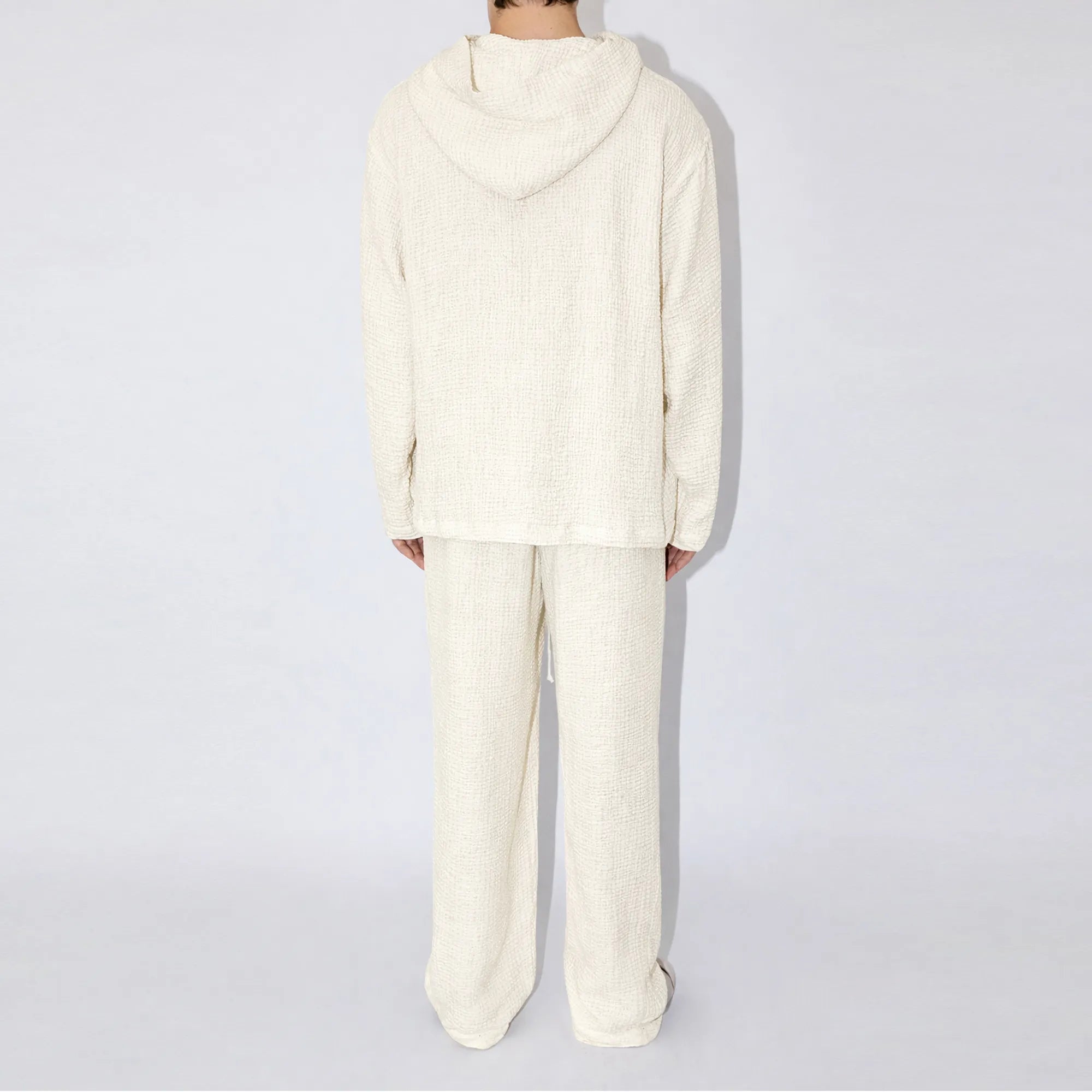 AngelWeave Ivory Gauze Hoodie