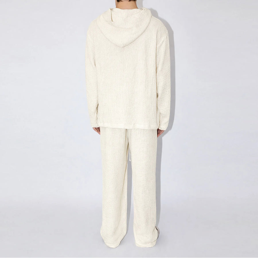 AngelWeave Ivory Gauze Hoodie