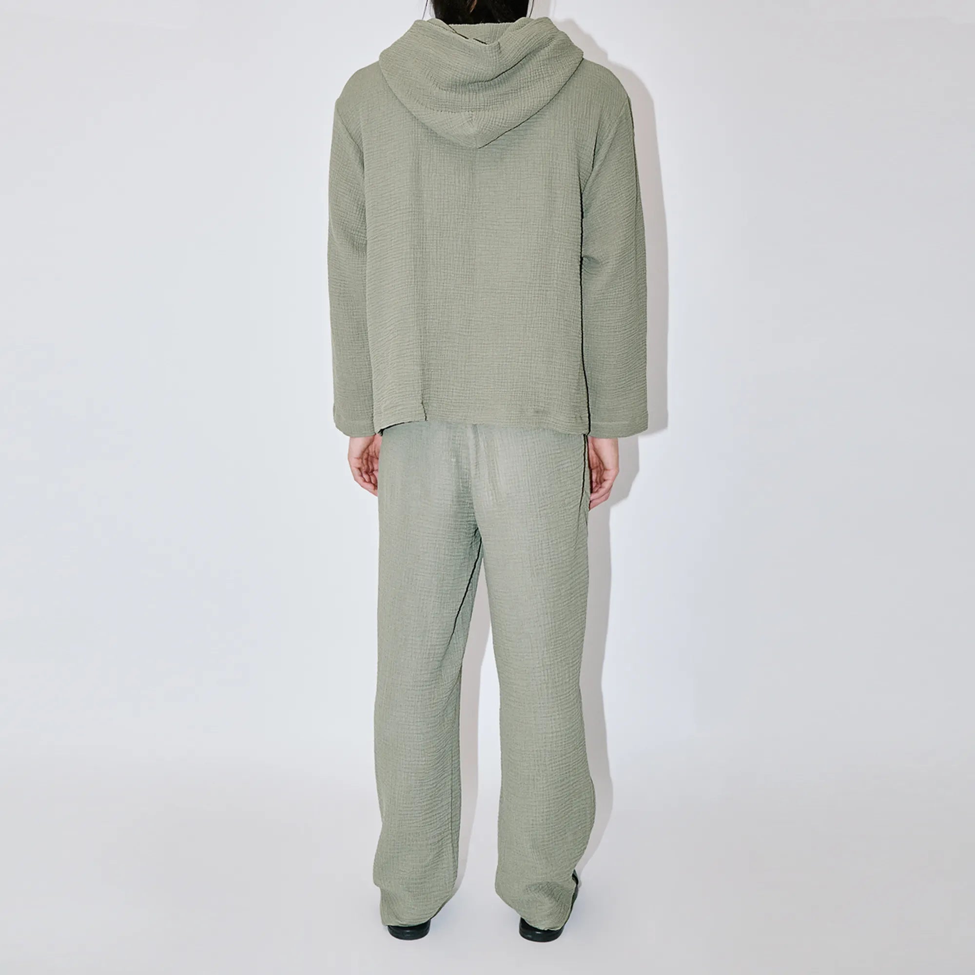 AngelWeave Khaki Gauze Hoodie