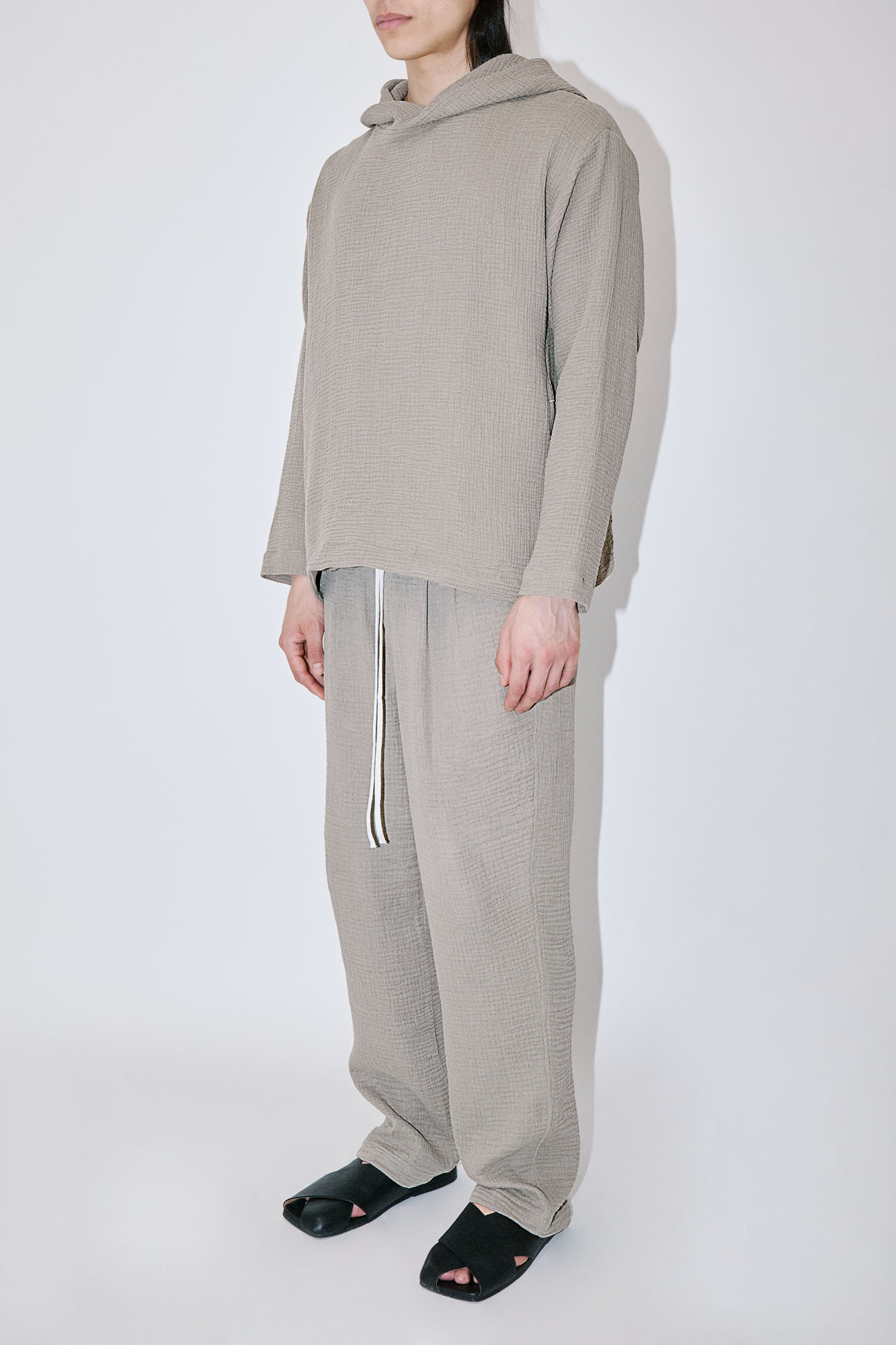 AngelWeave Sand Gauze Hoodie