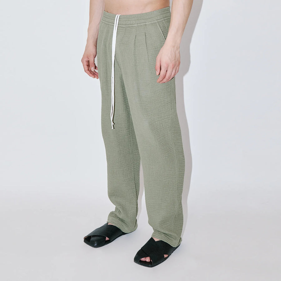AngelWeave Khaki Gauze Lounge Pants