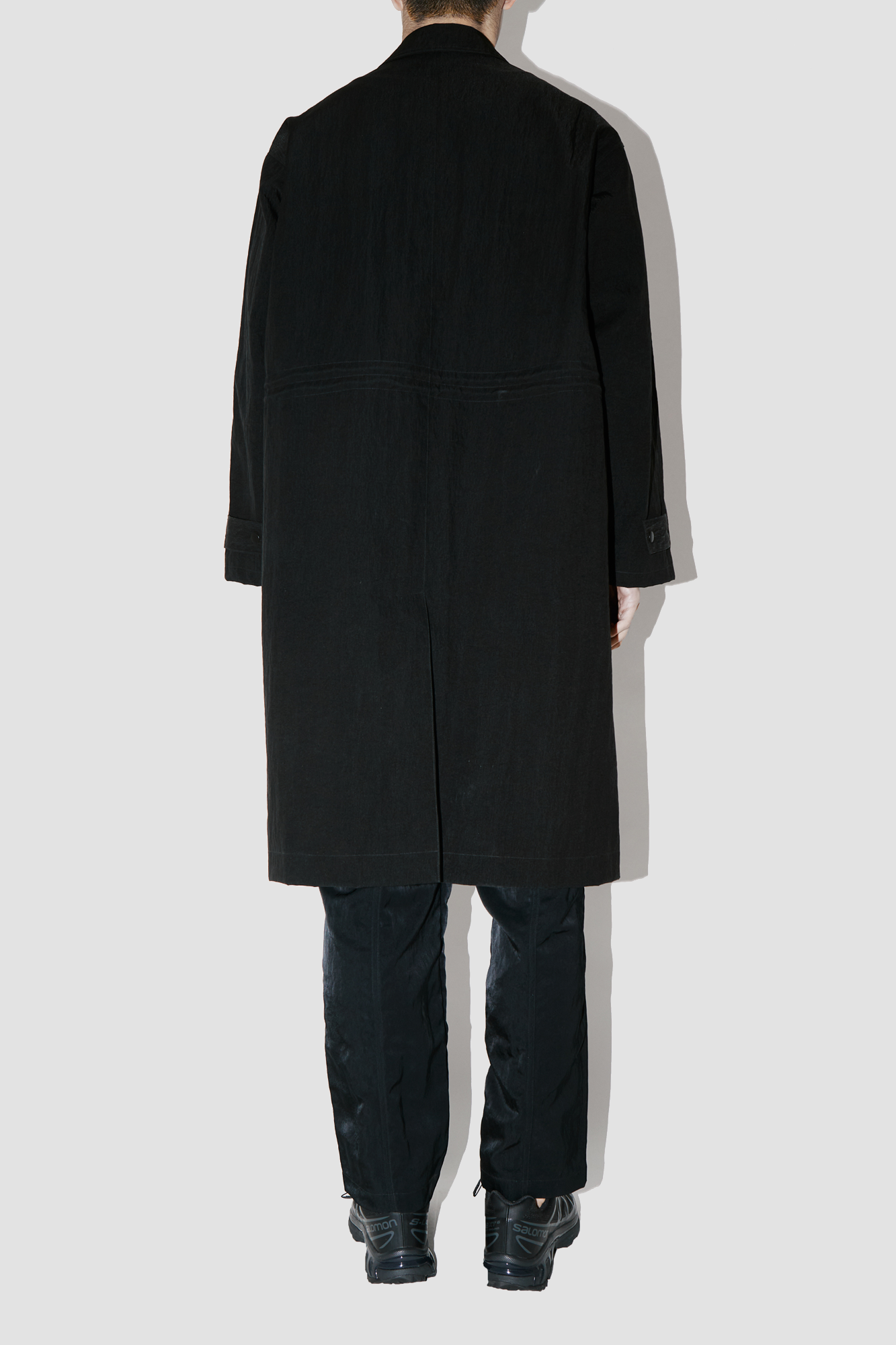 HeavyProtect KLY BLACK TRENCH COAT