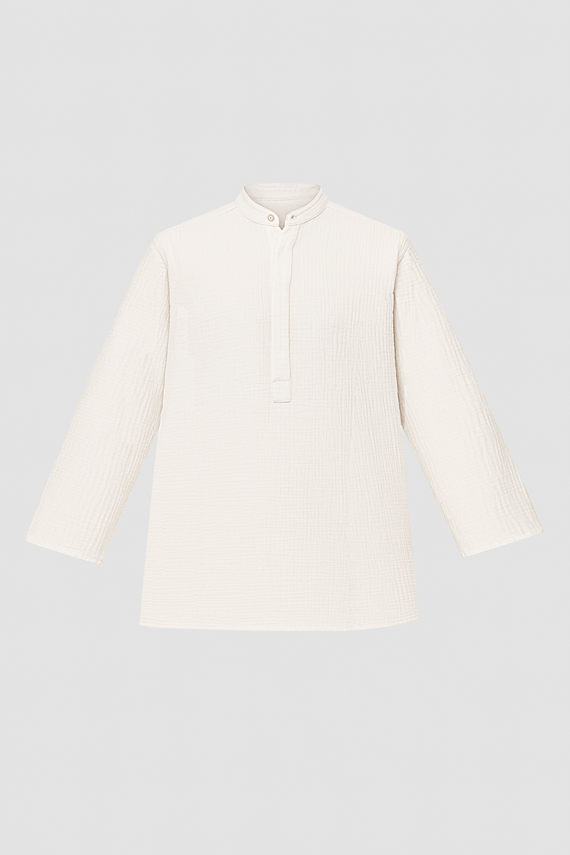 AngelWeave Ivory Gauze Kurta