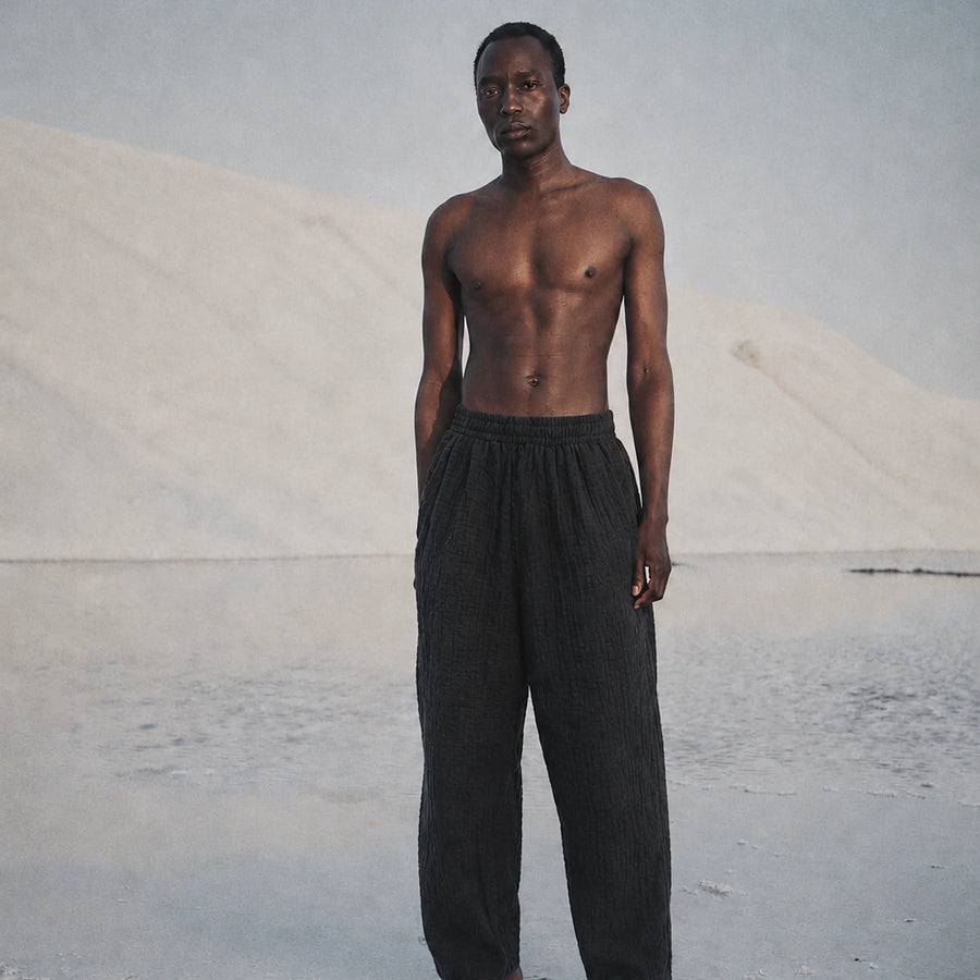 Pantalon lounge AngelWeave Midnight sur le désert de sel
