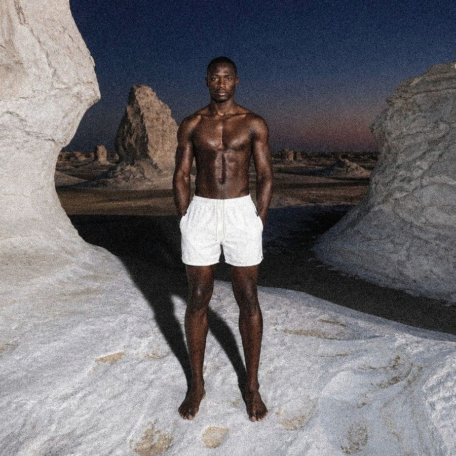 Maillot de bain Short AquaSilk Vanilla dans le désert