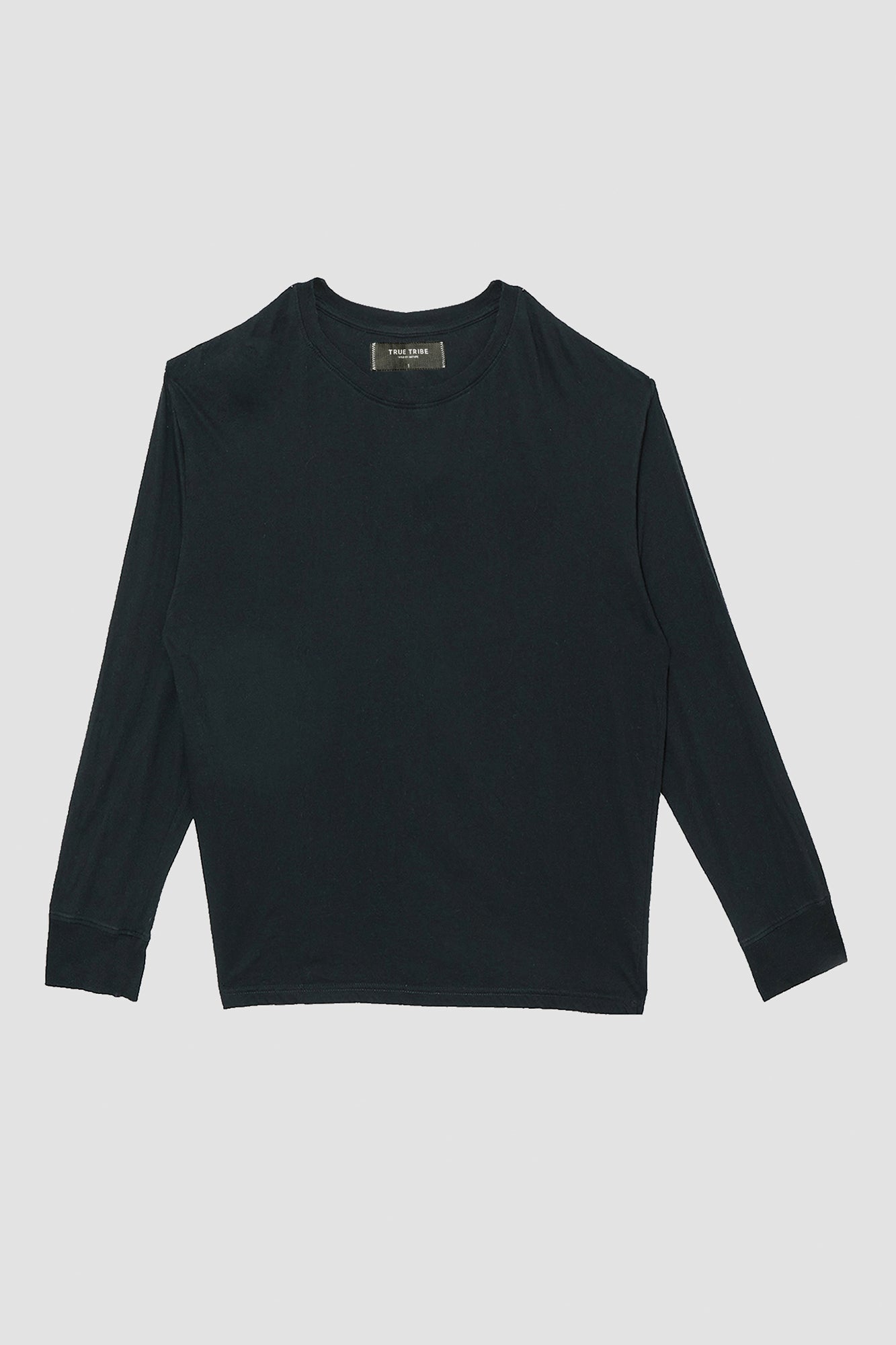 ElevaPima BLACK LONG SLEEVE T-SHIRT