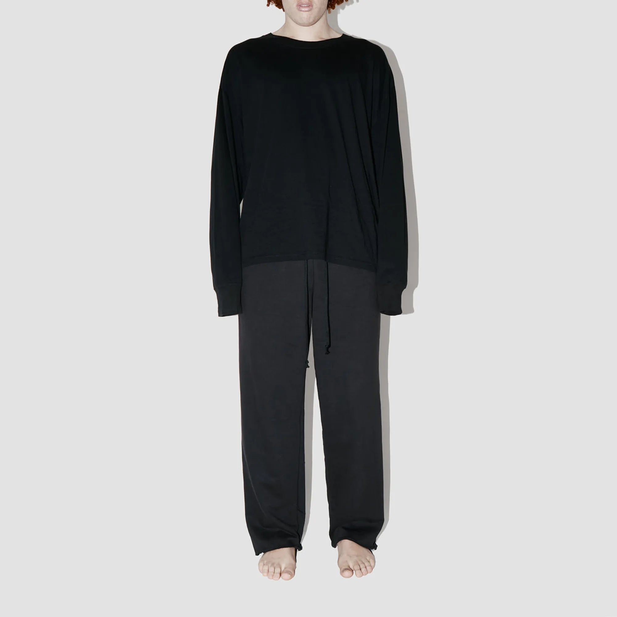 ElevaPima Black Long Sleeve T-Shirt