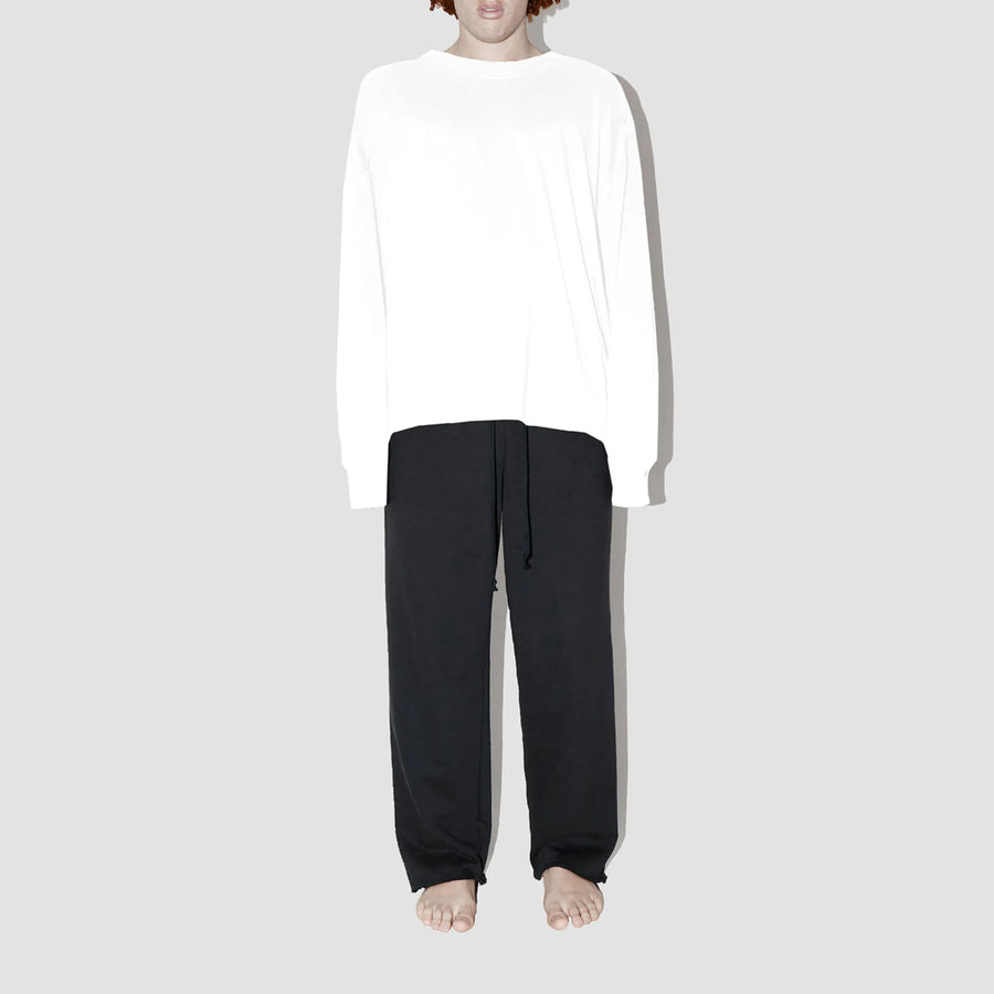 ElevaPima White Long Sleeve T-Shirt